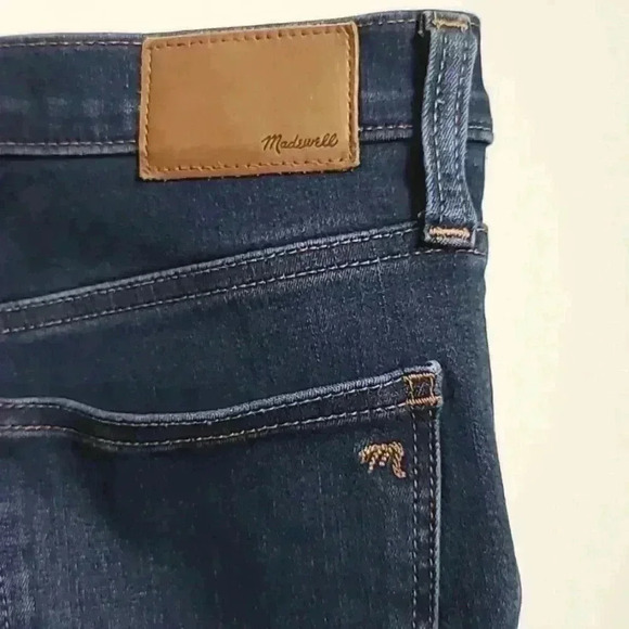 MADEWELL 10" High Rise Skinny Jeans Button - Front Edition Size 26 - Picture 11 of 11
